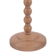 Laura Ashley Maria Floor Lamp Wood and Antique Brass