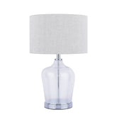Laura Ashley Ockley Touch Table Lamp Clear Glass