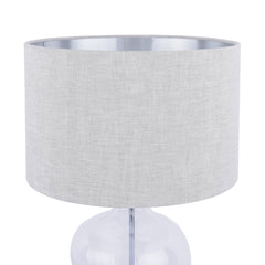 Laura Ashley Ockley Touch Table Lamp Clear Glass