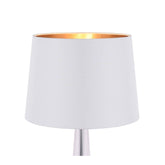 Laura Ashley Emyr Cream Silk Tapered Drum Shade 30.5cm/12 Inch