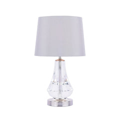 Laura Ashley Humby Touch Table Lamp Clear Glass