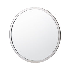 Laura Ashley Harrington Mirror Polished Nickel 60 x 60cm