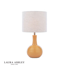 Laura Ashley Padley Yellow Table Lamp