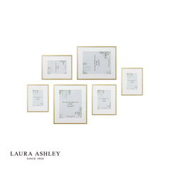 Laura Ashley Alisa Photo Frame Matt Gold (Set of 6)