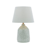 Laura Ashley Campion Table Lamp Blue Ceramic With Shade