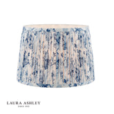 Laura Ashley Adwick Trail Blue Cotton Tapered Drum Shade 30cm/12 inch