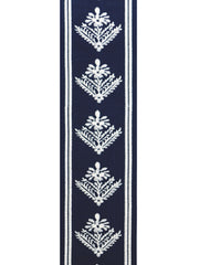 Laura Ashley Borders - Lady Fern, Midnight Navy