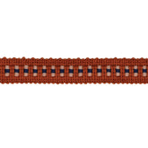 Laura Ashley Narrow Braid, Crimson Mix