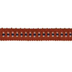 Laura Ashley Narrow Braid, Crimson Mix