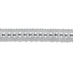 Laura Ashley Narrow Braid, Slate White