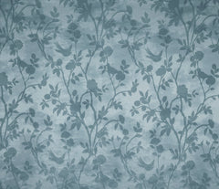 Laura Ashley Fabric Eglantine Silhouette Woven - Seaspray