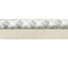Laura Ashley Flanged Cord, Slate White