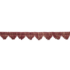 Laura Ashley Fan Edge Braid, Cranberry