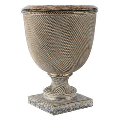 David Hunt Lighting Lattice Table Lamp In Cream / Gold, Base Only