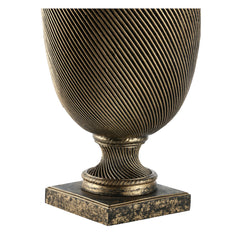 David Hunt Lighting Lattice Table Lamp In Black / Gold, Base Only