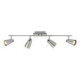 Loft 4 Light Bar Spotlight Satin & Polished Chrome