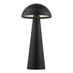 Lyle Rechargeable Outdoor Table Lamp Matt Black LED IP54
