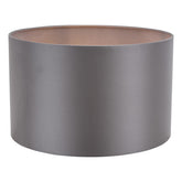 Lyris Grey Cotton Drum Shade 40cm