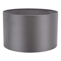 Lyris Grey Cotton Drum Shade 40cm