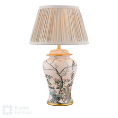 Marble Hill Table Lamp Multi-Coloured Ceramic With Shade