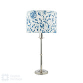 English Heritage Marble Hill Table Lamp Polished Nickel
