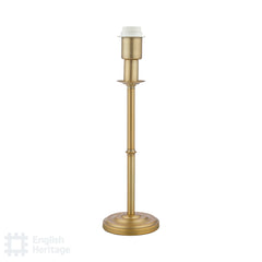English Heritage Marble Hill Table Lamp Aged Brass