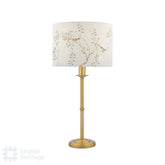 English Heritage Marble Hill Table Lamp Aged Brass
