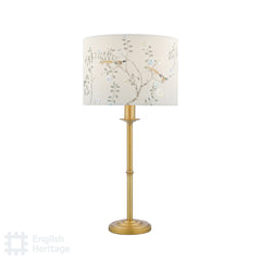 English Heritage Marble Hill Table Lamp Aged Brass