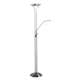 Montana Mother & Child Floor Lamp Satin Chrome