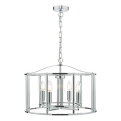 Myka 4 Light Pendant Polished Chrome