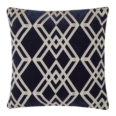 Laura Ashley Maddison Midnight Embroidered Cushion