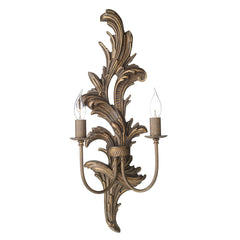 David Hunt Lighting Napoleon Wall Light Burnt Gold NAP0929L