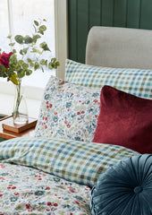 Laura Ashley Nigella Ruby Red Cushion