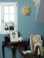 David Hunt Lighting Oak Wall Washer in Gold OAK0735