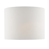 Olalla Ivory Faux Silk Drum Shade 34cm