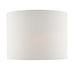 Olalla Ivory Faux Silk Drum Shade 34cm