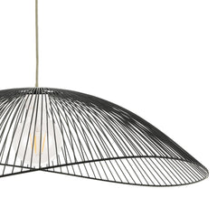 Onza Wire Easy Fit Pendant Shades Black (Twin Pack)