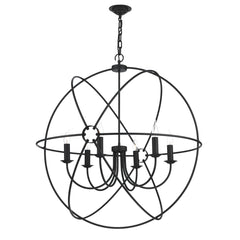David Hunt Lighting Orb 6 Light Pendant 900mm