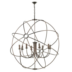 David Hunt Lighting Orb 8 Light Pendant 1200mm