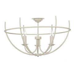 David Hunt Lighting Orb 3 Light Semi Flush ORB86
