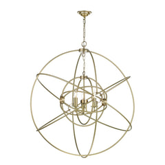 David Hunt Lighting Orb 3 Light Large Pendant In Butter Brass