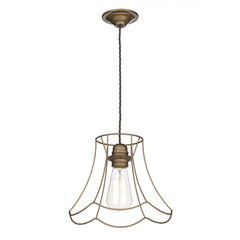 David Hunt Lighting Oregon Single Pendant Large Bronze Pendant   ORE8663