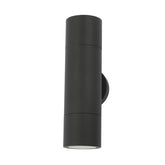 Ortega Outdoor 2 Light Wall Light Matt Black IP65