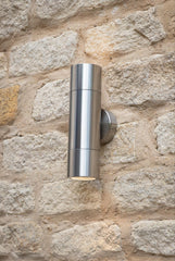 Ortega Outdoor 2 Light Wall Light Aluminium IP65