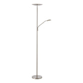Osbert Mother & Child Floor Lamp Satin Nickel LED