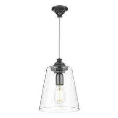 David Hunt Lighting Oyster Pendant Pewter OYS0167