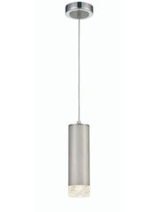 Franklite Cordelia 1lt pendant Satin Nickel