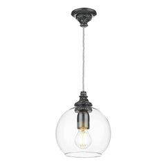 David Hunt Lighting Pearl Pewter Pendant PEA0167