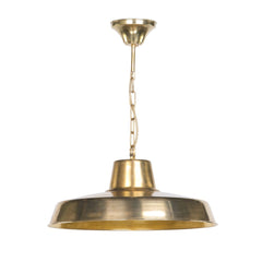 Penzance Pendant Natural Brass IP23