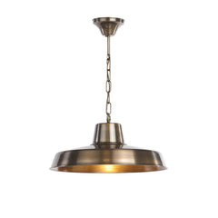 Penzance Pendant Antique Brass IP23